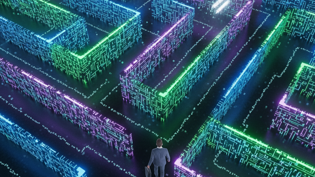 Digital maze